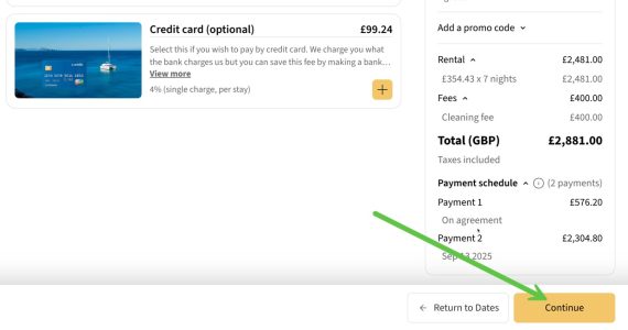 Bank Transfer Option